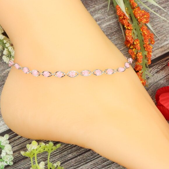 "Elegant Handmade Anklet – Delicate Jewelry for Women, MAR091277 - Picture 7 of 10